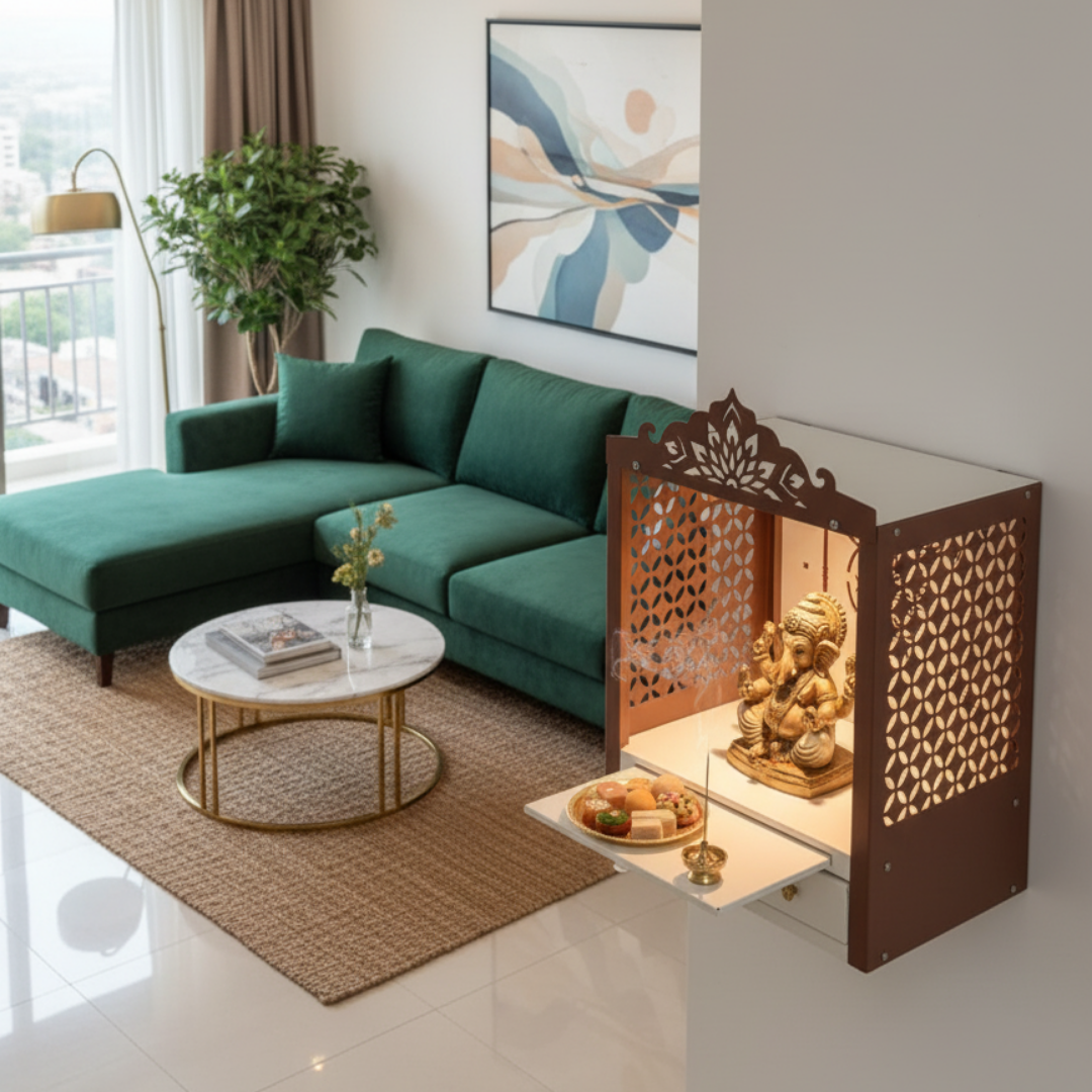 NIVED KRISHNA Metal Mandir