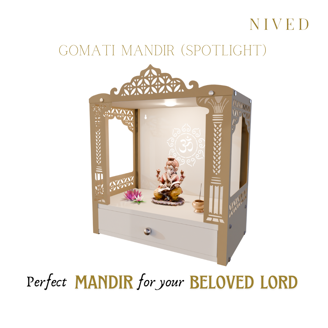 NIVED GOMATI Metal Mandir