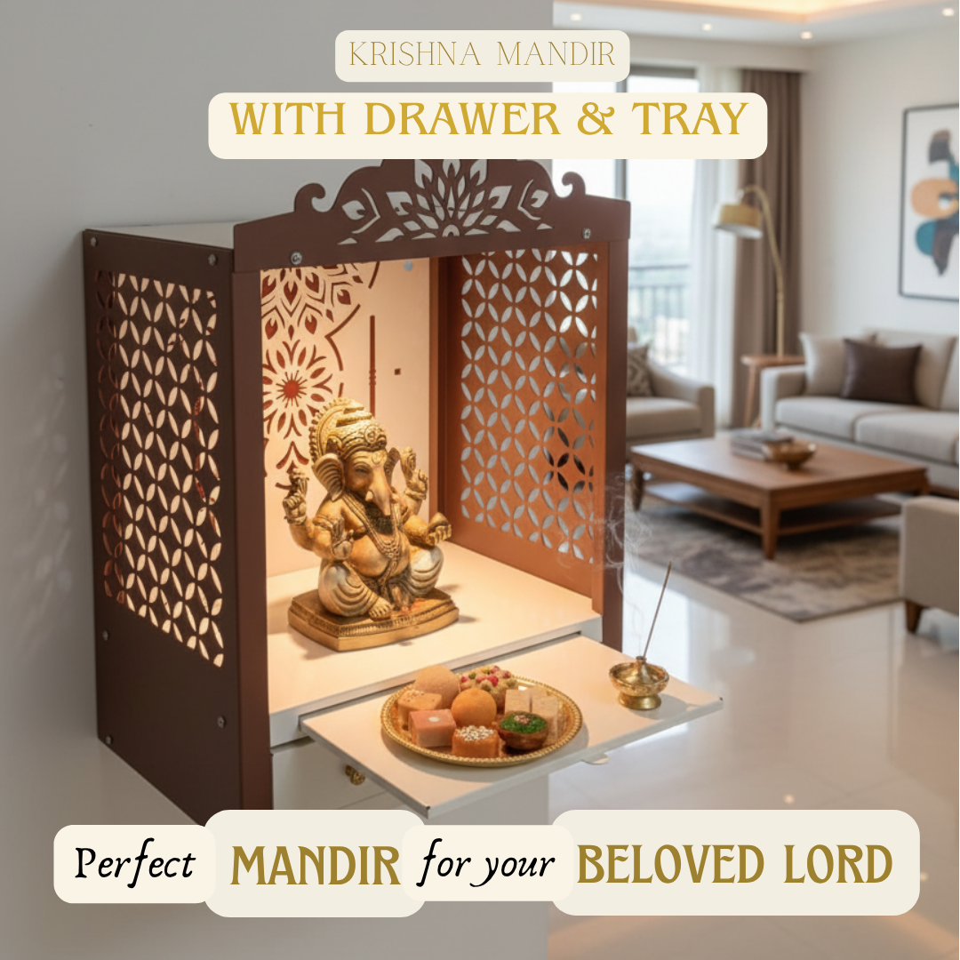 NIVED KRISHNA Metal Mandir