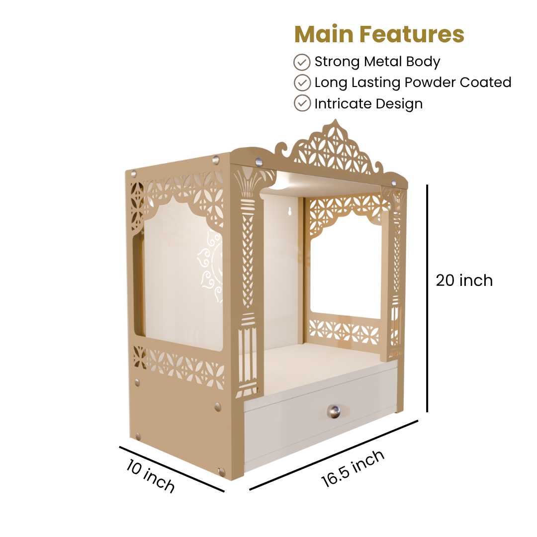 NIVED GOMATI Metal Mandir