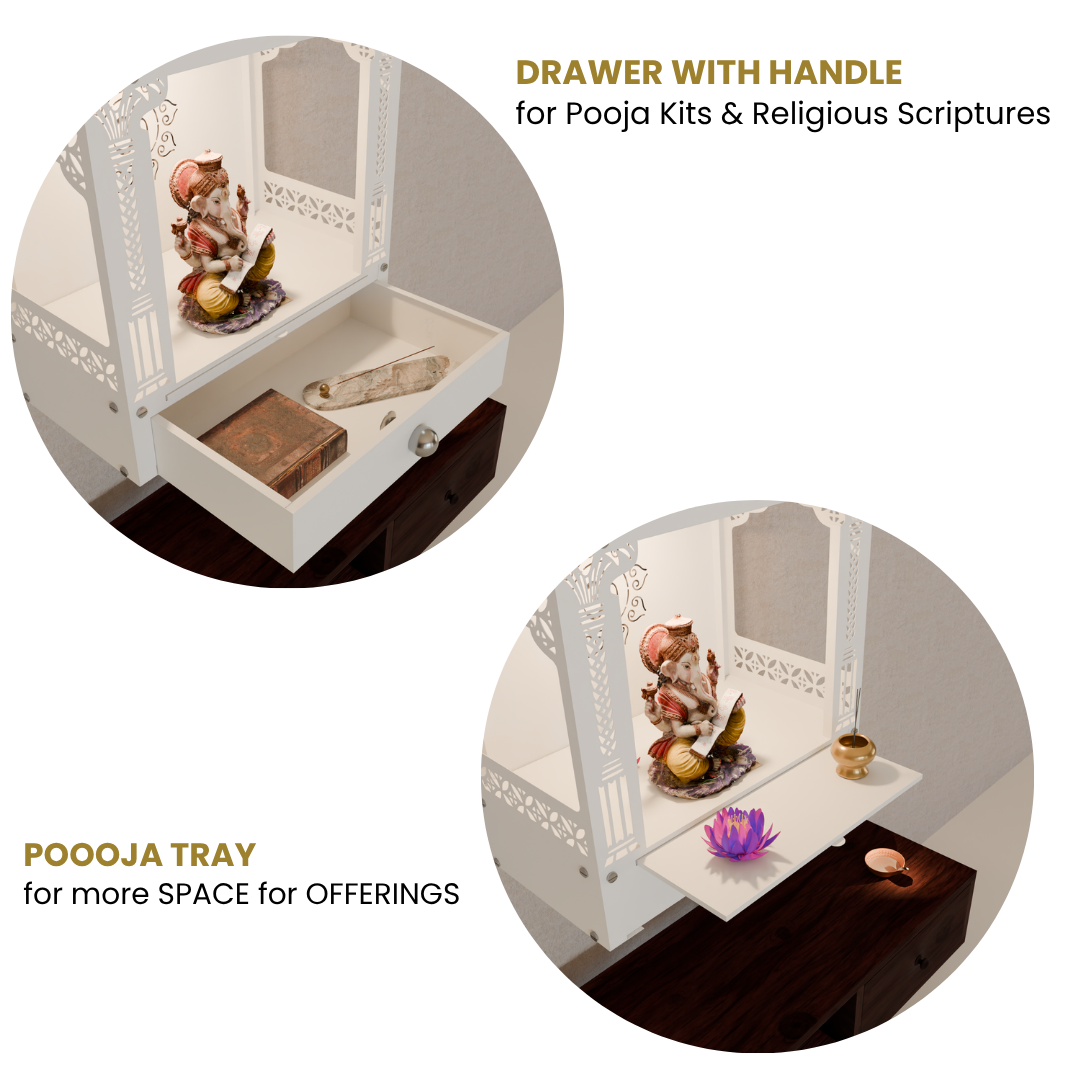 NIVED GOMATI Metal Mandir