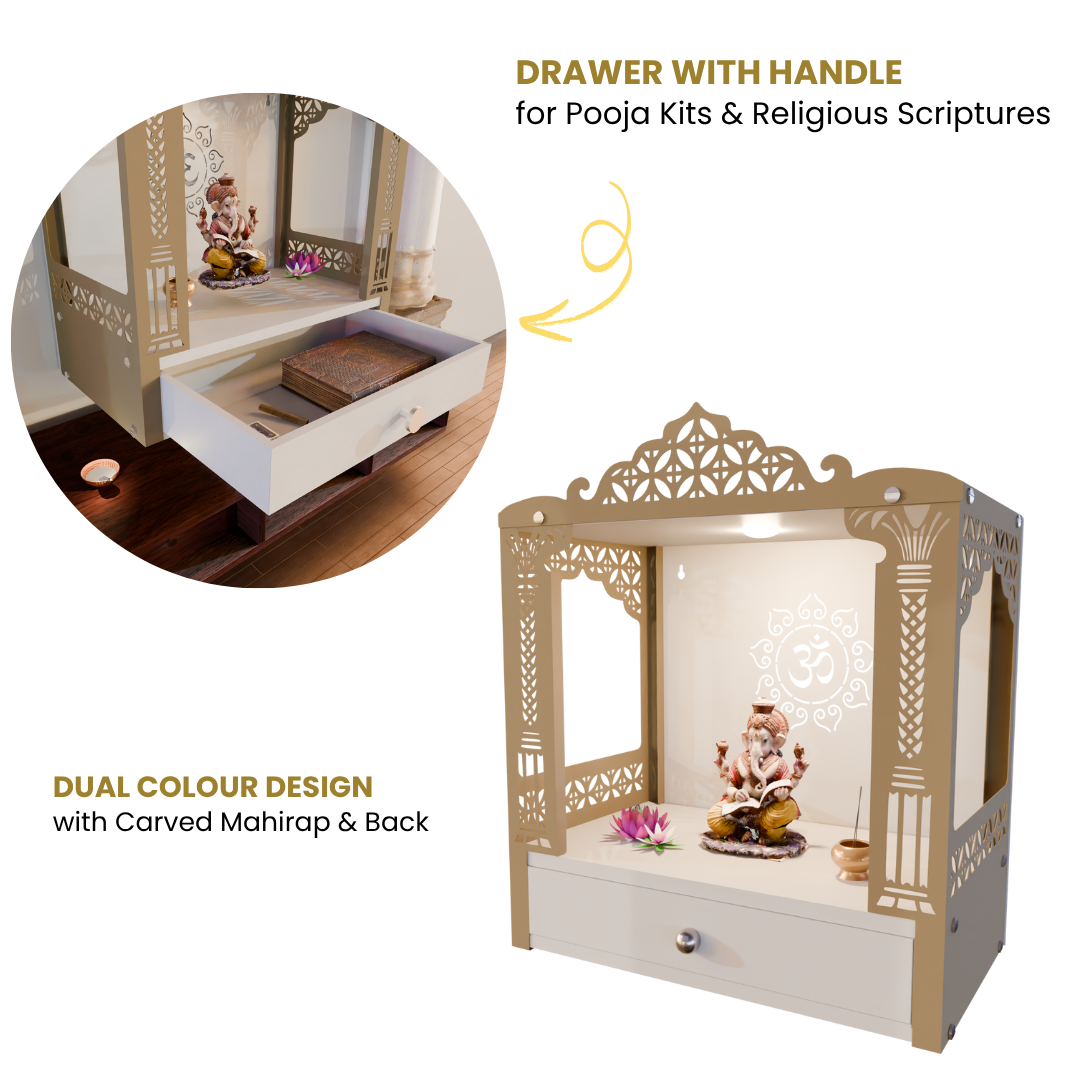 NIVED GOMATI Metal Mandir