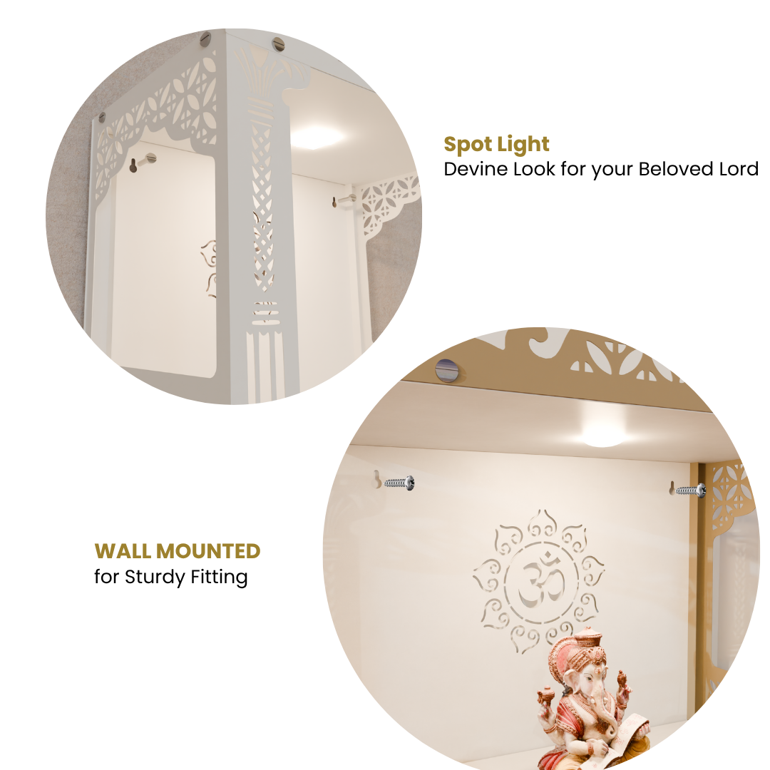 NIVED GOMATI Metal Mandir