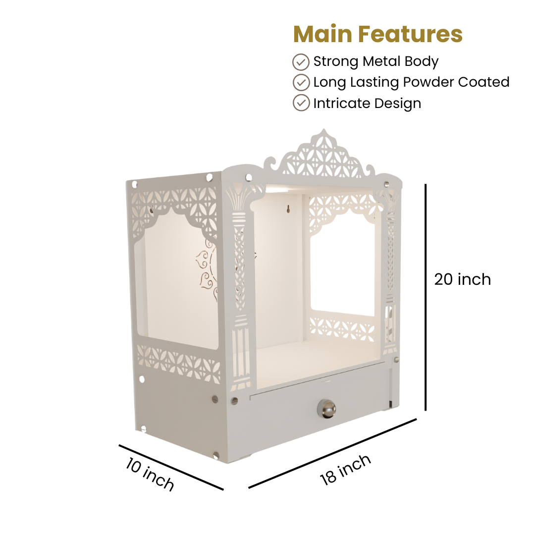 NIVED GOMATI Metal Mandir