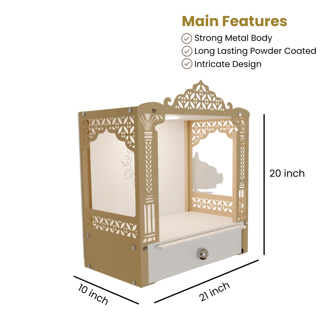 NIVED GOMATI Metal Mandir